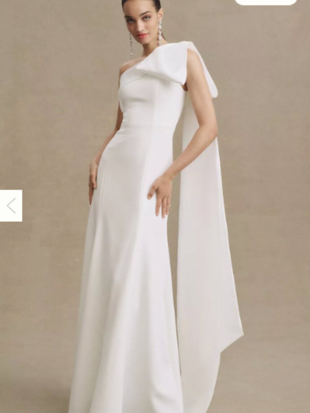 Jenny Yoo Tabitha One-Shoulder Wedding Gown - Picture 3 of 6